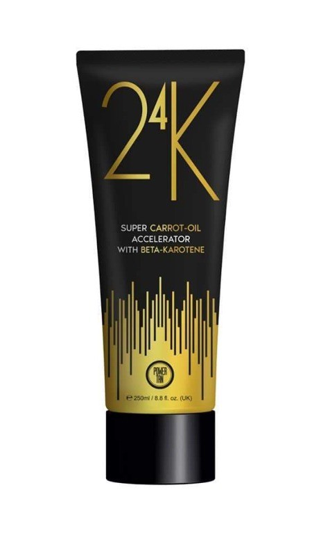 Power Tan 24K Super Carrot Oil Accelerator with Beta Karotene - buy online from Bronze Age Tanning, County Donegal - all Ireland delivery